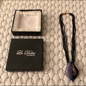 New Glass Jewelry Necklace